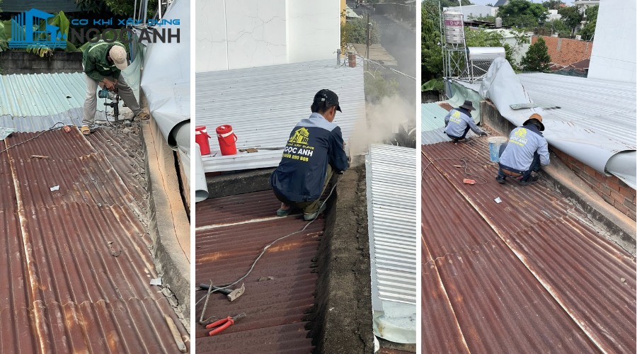 Những lưu ý quan trọng khi thay mái tôn nhà ở và nhà xưởng