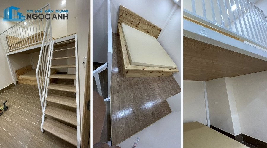 Ứng dụng sàn nhựa chịu lực trong gác lửng nhà phố và gác xép phòng trọ